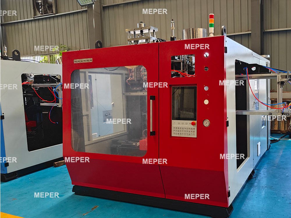 MEPER MP70FS-2 Milk Bottle Blow Molding Machine 1 Gallon Round Jug Making Machine