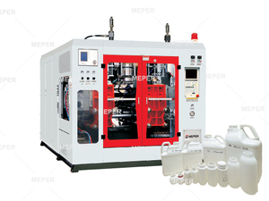 MEPER MP80D coex blow molding machine for agro chemical bottles